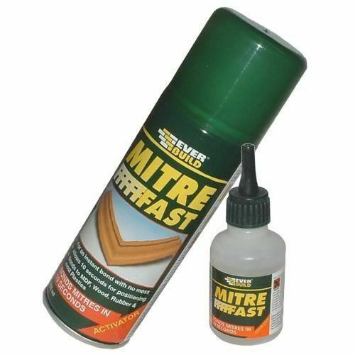 EVERBUILD MITRE FAST BONDING KIT STD SUPER GLUE 50g & ACTIVATOR 200ML