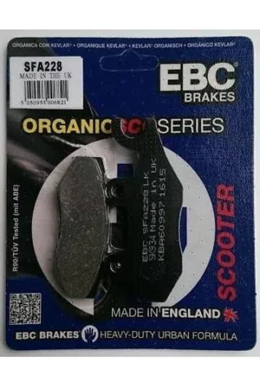 Fits APRILIA SX 125 (EURO 5)  2018 -2024 EBC FRONT Disc Brake Pads SFA228