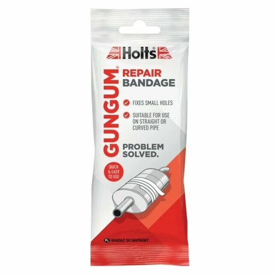 Holts Gun Gum Exhaust Silencer Repair Gas Tight Bandage Crack Holes Tape GunGum