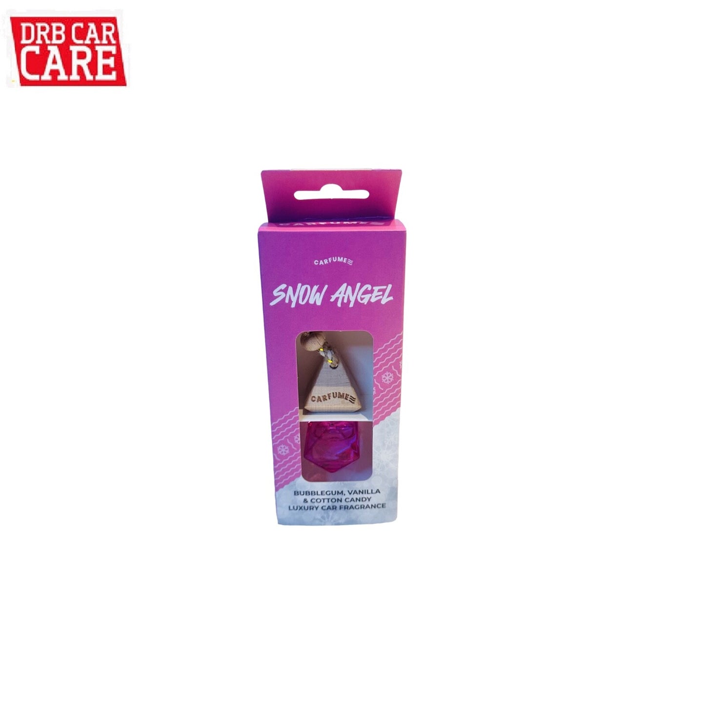 Double Pack Carfume Car Air Freshener Freshner Fragrance Scent - Snow Angel