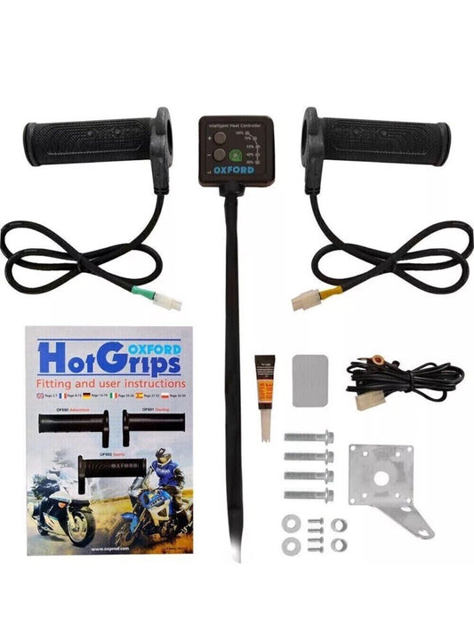 OF692  Oxford Hot Grips Premium Sports Heated Hotgrips Motorcycle Winter Grips