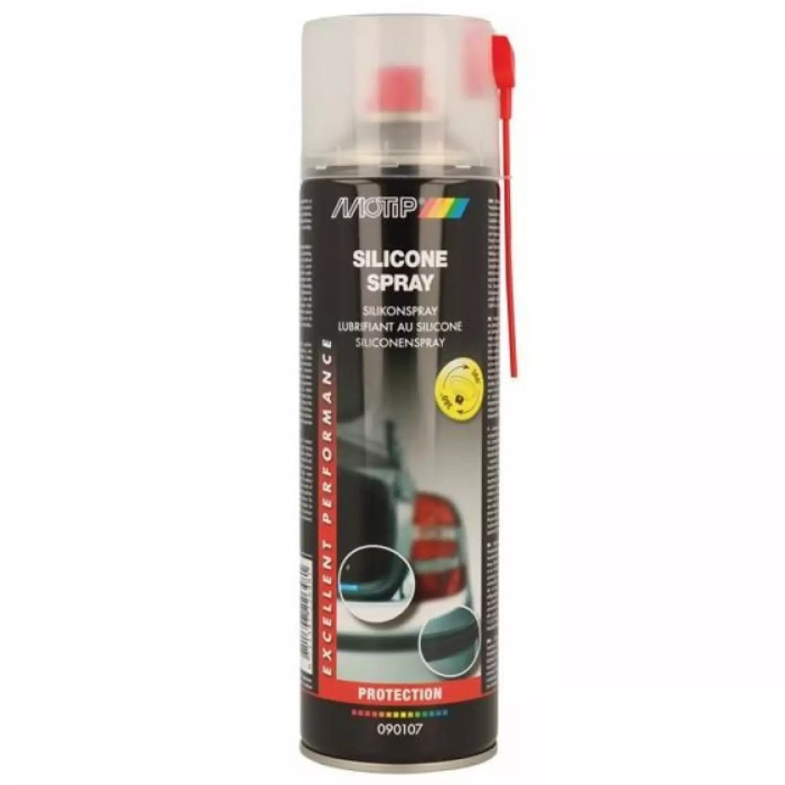 Motip Silicone Spray Plastic & Rubber Valeting Cleaning Top Quality 500ml