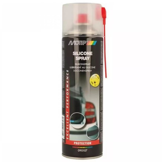 Motip Silicone Spray Plastic & Rubber Valeting Cleaning Top Quality 500ml