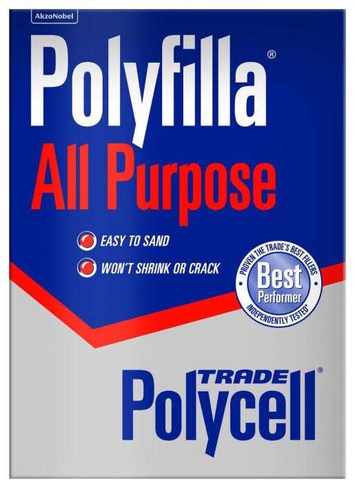 Polycell Polyfilla All Purpose Powdered Filler - 2 kg