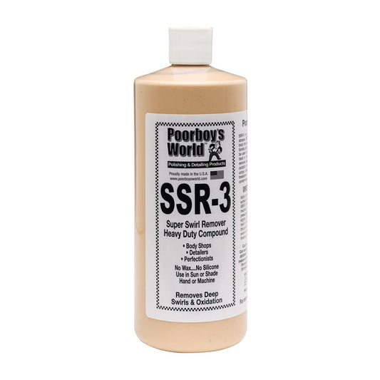 Poorboy's World Super Swirl Remover Complete Range And Mastercut Compound