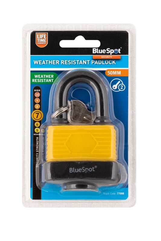 BlueSpot  50mm Weather Resistant Padlock 77008