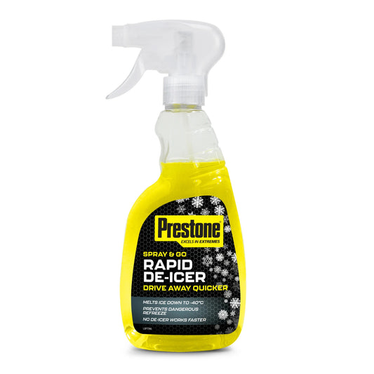 De-Icer Trigger Spray -40C 0.5L Frost Ice Remover Fast Acting Prestone PDEI0101A