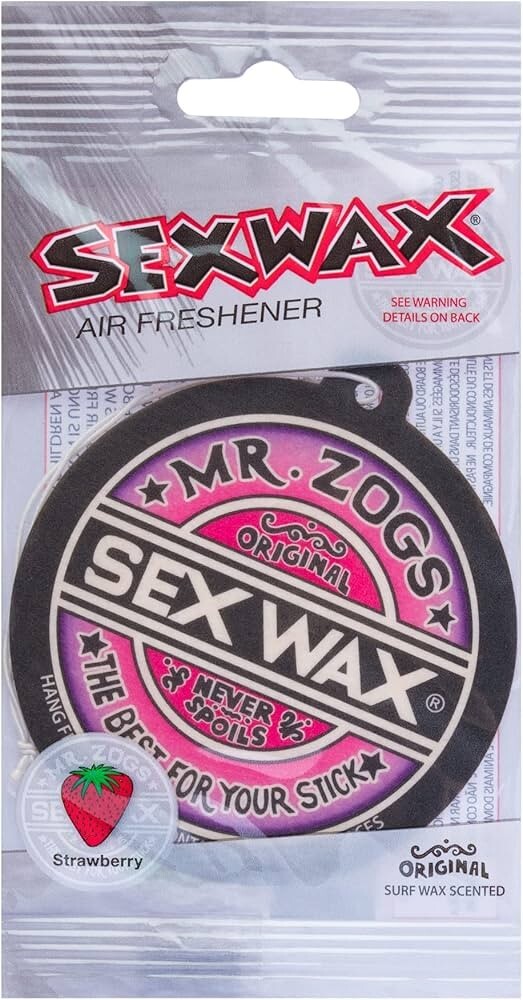 Mr Zogs Sex Wax Air Freshener. 4 Scents Available. 