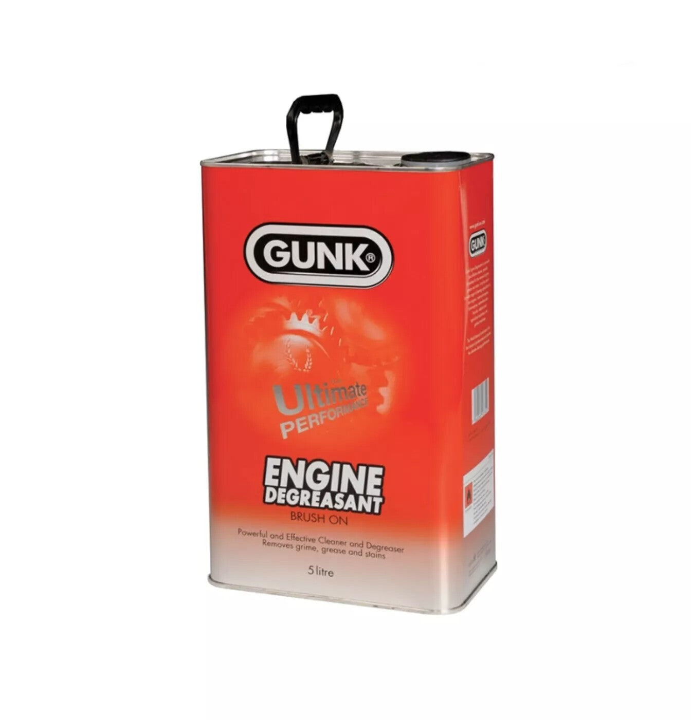 Gunk Engine Cleaner Degreaser Ultimate Brush on Grime Remover Degreasant 5 Litre