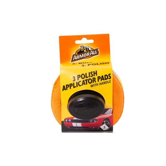 Armorall 40015EN Car Cleaning Polishing Applicators with Handle 3 Pack