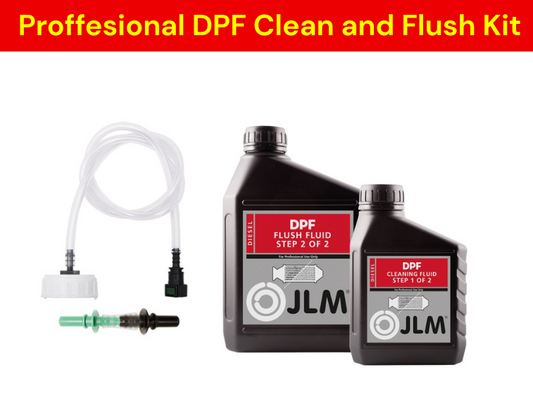JLM DPF CLEANER CLEANING AND FLUSH FLUID PACK WITH APPLIACTOR TOOL KIT