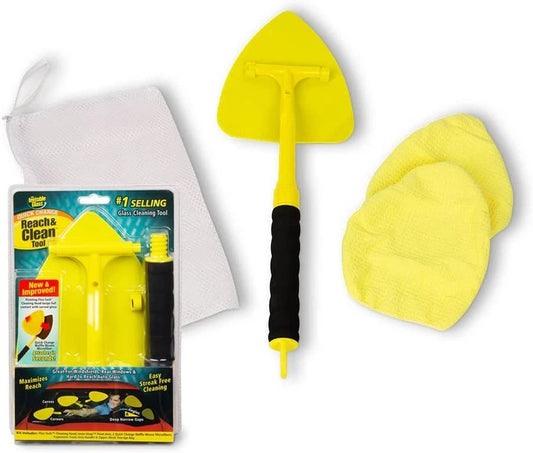 STONER INVISIBLE GLASS REACH AND CLEAN - WINDSCREEN WINDOW GLASS CLEANING TOOL