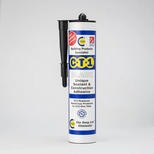 C-Tec CT1 Sealant and Construction Adhesive - black, 290ml 315527