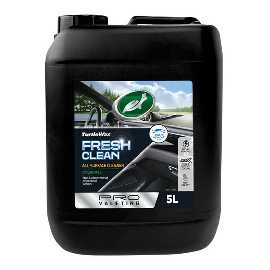 Turtle Wax Fresh Clean Multi-Surface Cleaner Pro Valeting 5L 53657