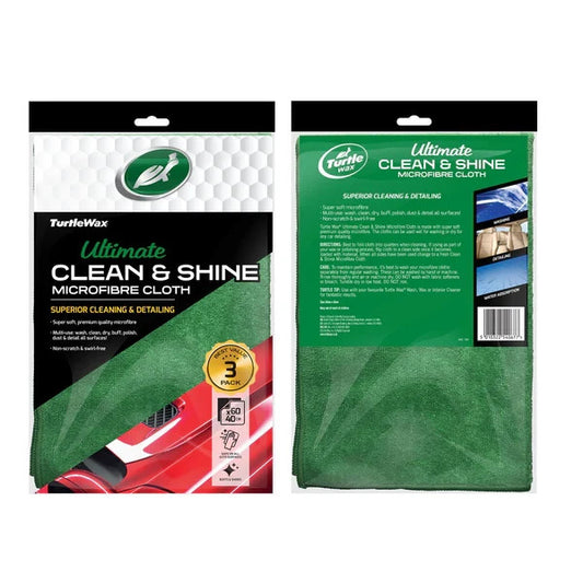 Ultimate Clean & Shine Microfibre Cloth (3 Pack) 54067