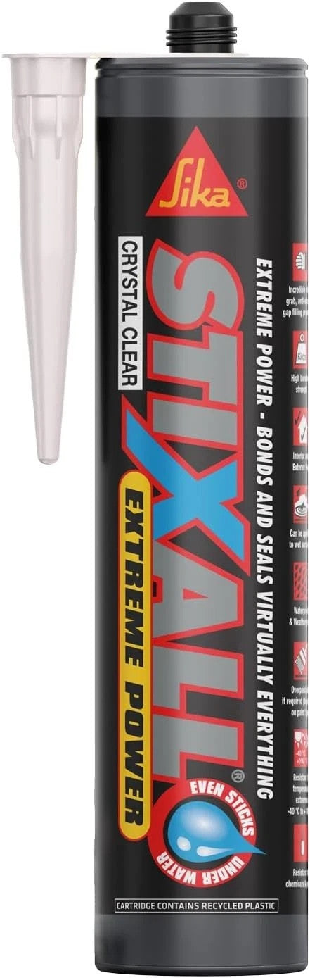 Sika Stixall- White – Extreme Power Sealant And Adhesive – Waterproof – 290 ml