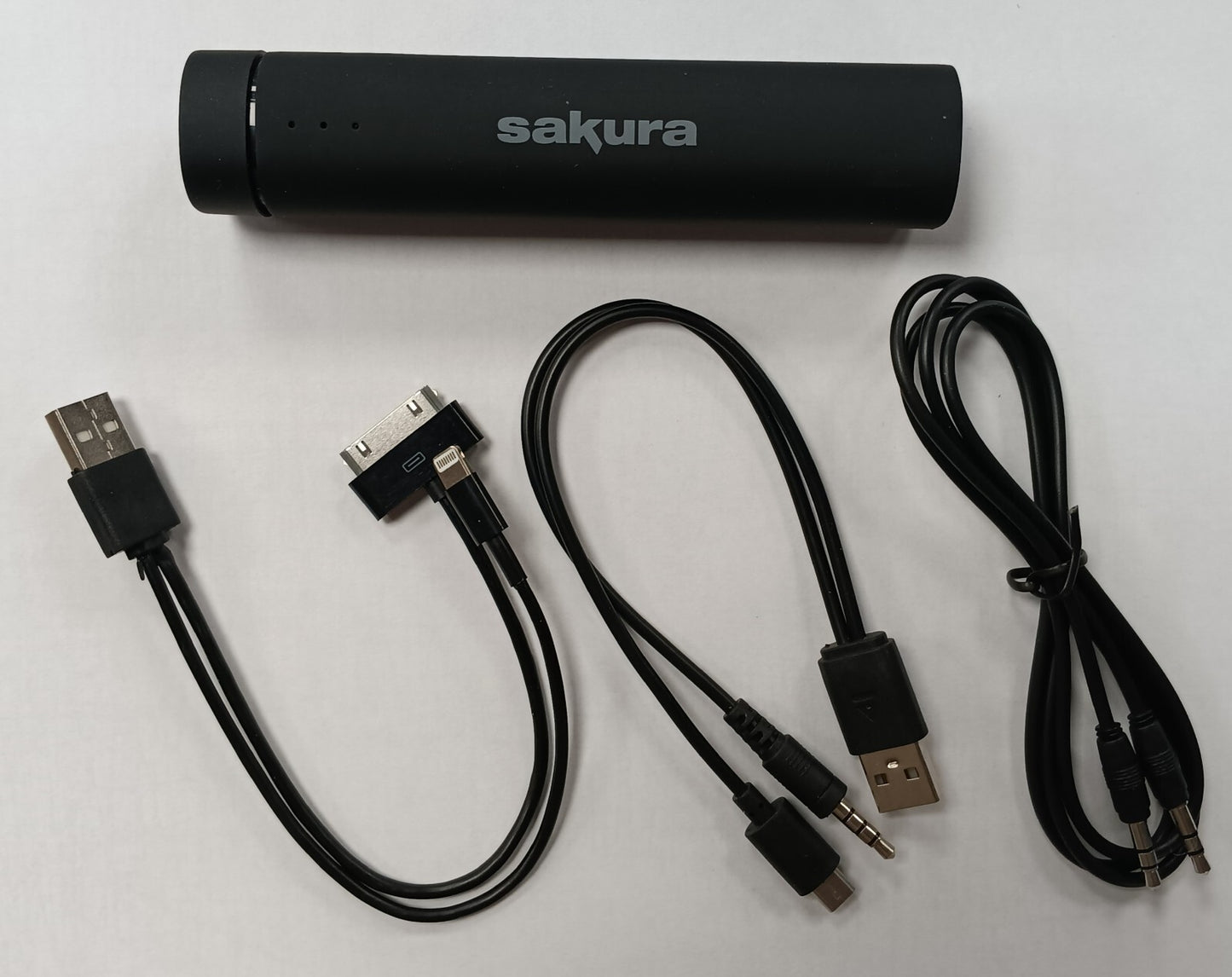 sakura mini power bank speaker and charger portable speaker & emergency charger