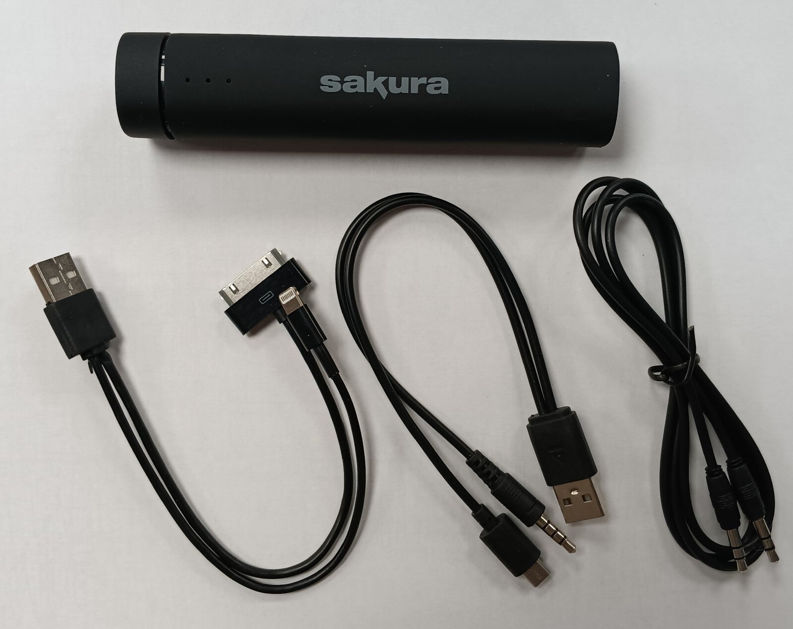 sakura mini power bank speaker and charger portable speaker & emergency charger