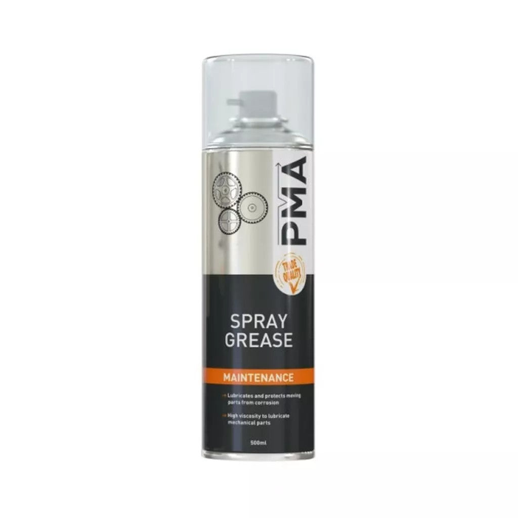 PMA Spray Grease, Professional Quality, high Viscosity - 500Ml - SPRGR