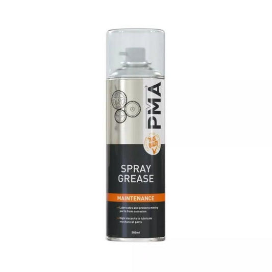 PMA Spray Grease, Professional Quality, high Viscosity - 500Ml - SPRGR