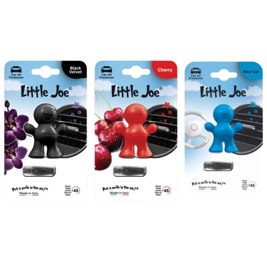 3x Little Joe Scents 3D Gel Vent Clip Car Air Freshener Freshner - Assorted