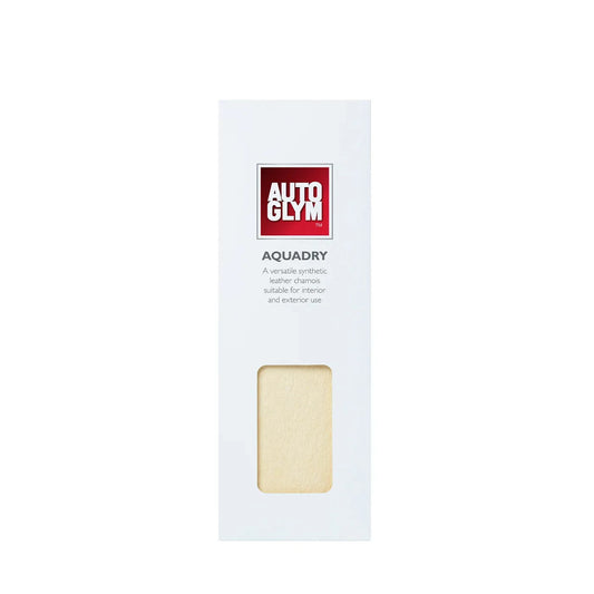 Autoglym Aqua Dry Hi-Tech Synthetic Chamois Leather Car Valeting Drying Towel