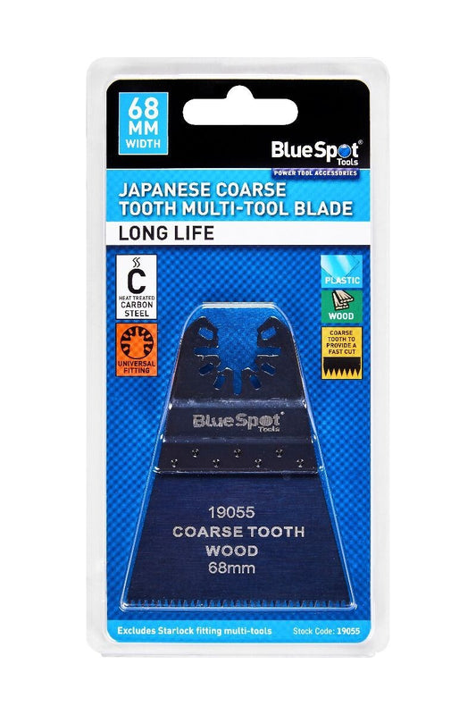 Blue Spot Tools 68MM Japanese Coarse Tooth Multi-Tool bsp19055