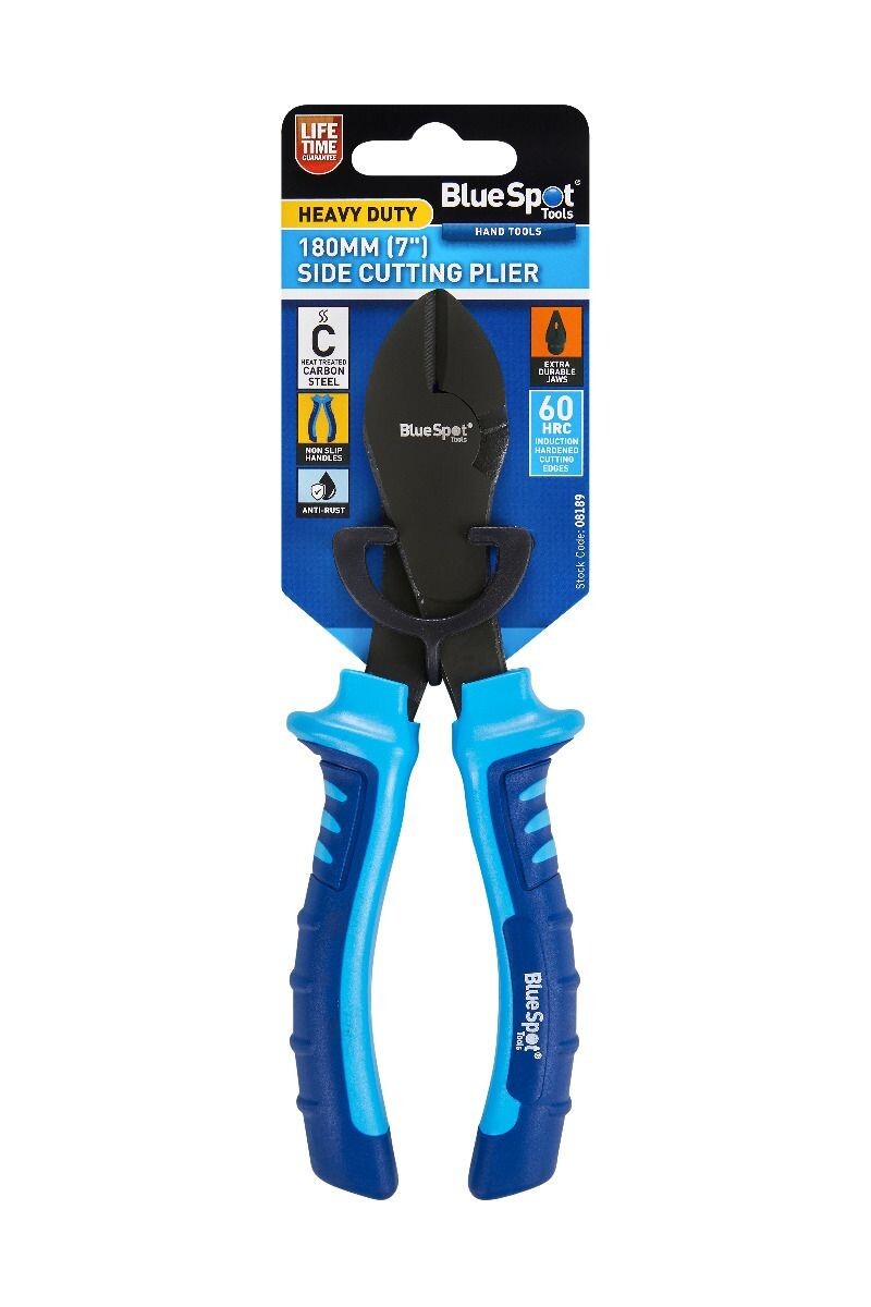 Heavy Duty Side Cutting Pliers Wire Cutters Electricians Linemans Plier  180mm