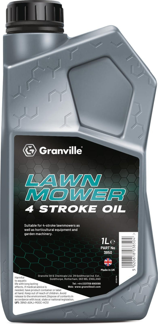 Granville 3850C 4 Stroke Lawnmower/ Garden Machinery Oil - 1L 3850