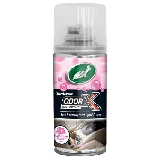 Turtle Wax Odor-X Whole Car Blast Sweet  bUBBLEGUM, Scent Fogger Lasts 30 Days