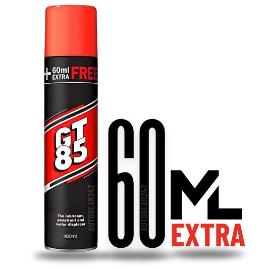 GT85 Spray Lubricant Penetrator Water Displacer Corrosion 400ML with FREE 60ML