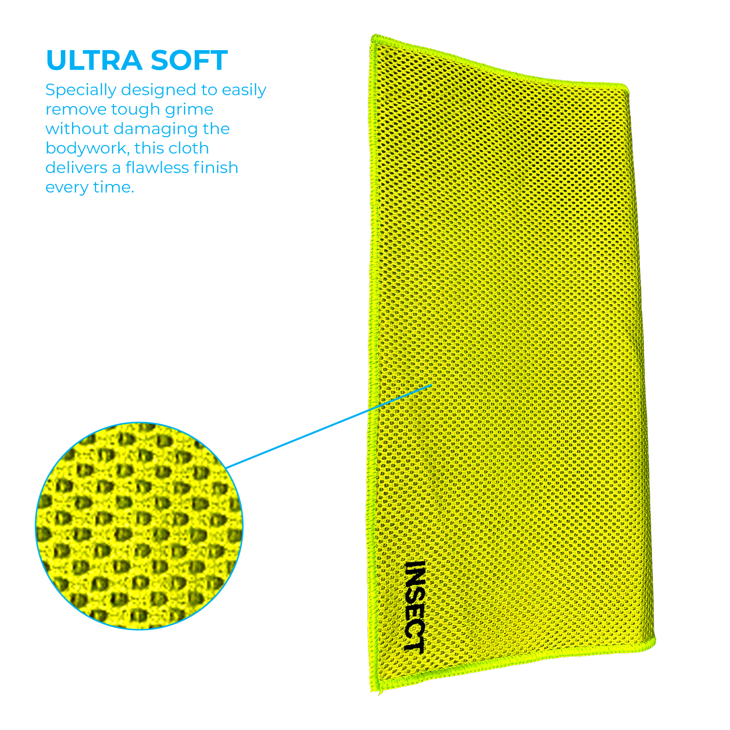 simply insect microfiber cloth cle086