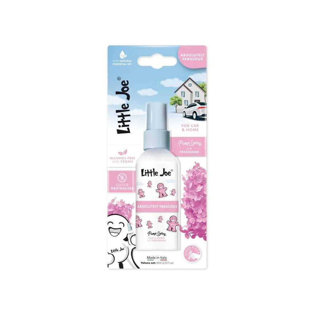 Little Joe Pump Spray Car  Air Freshener 60ml, Luxury Car and Home Fragrance
