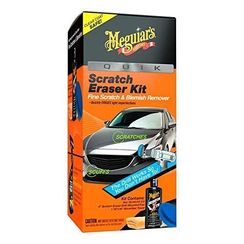Meguiar's Quik Scratch Eraser Kit - Car Bodywork Scuff Removal