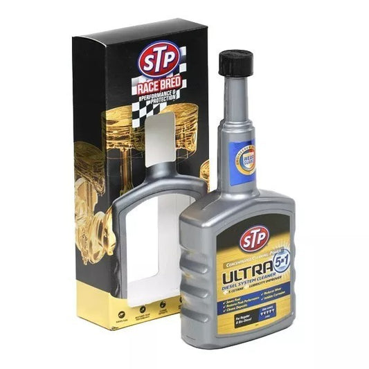 STP Ultra 5in1 DIESEL Injector Fuel System Cleaner Treatment Power Booster 400ml