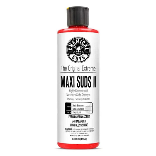 Chemical Guys Maxi Suds II Super Suds Car Shampoo Cherry Scent 16oz