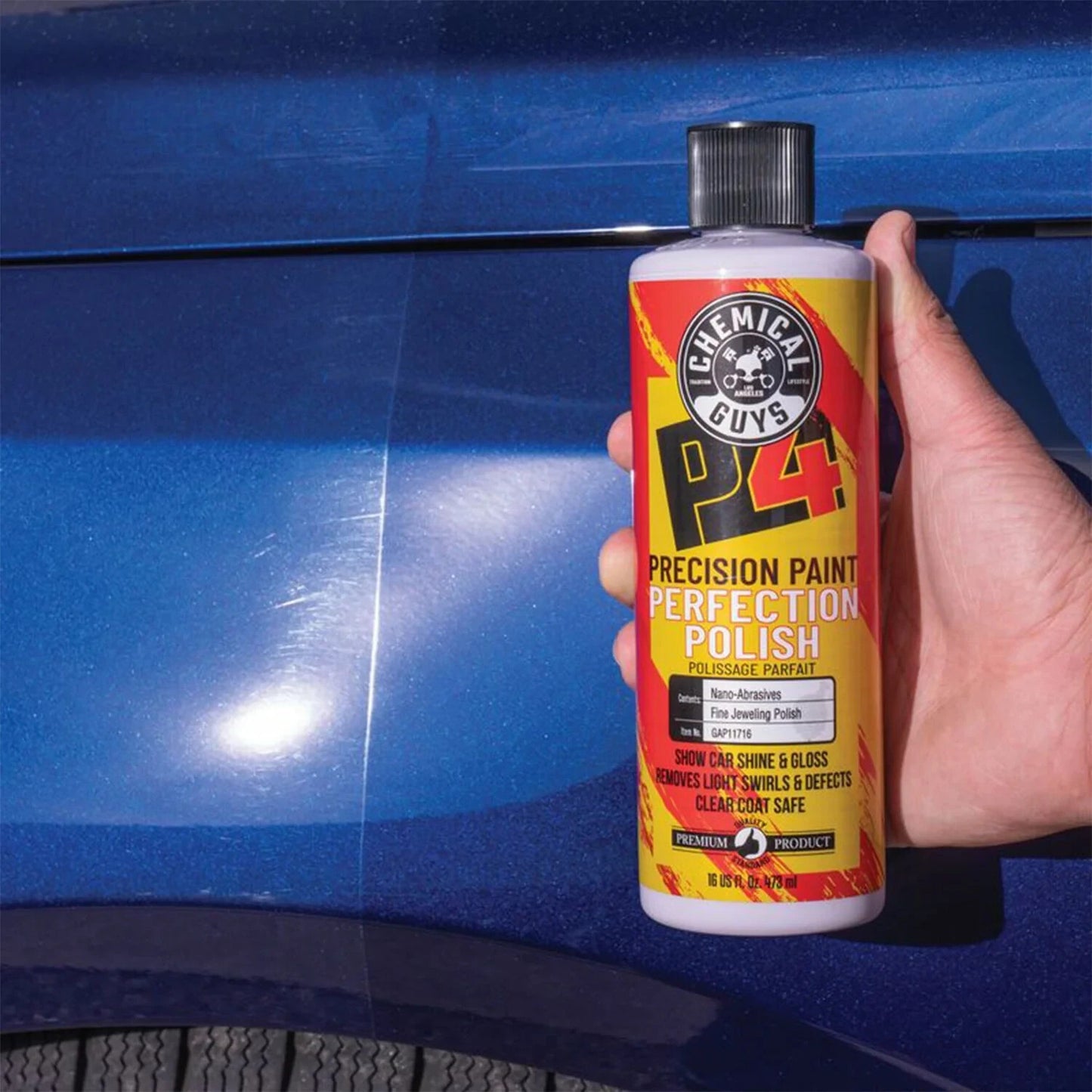 Chemical Guys P4 Precision Paint Perfection Polish, 473ml (Ceramic Coating Safe)