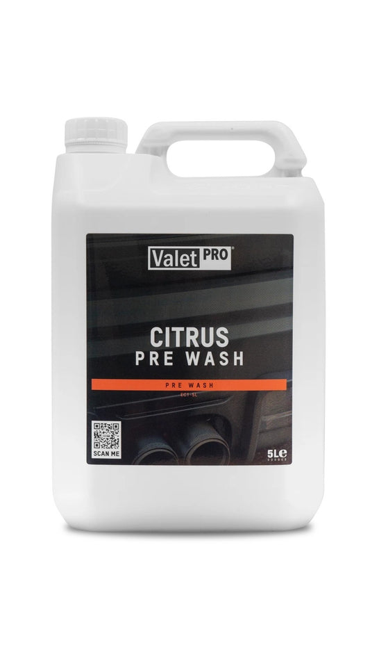 ValetPro Cirtus Pre Wash 5 litres EC1-5L for For Lance and Pump Sprayer