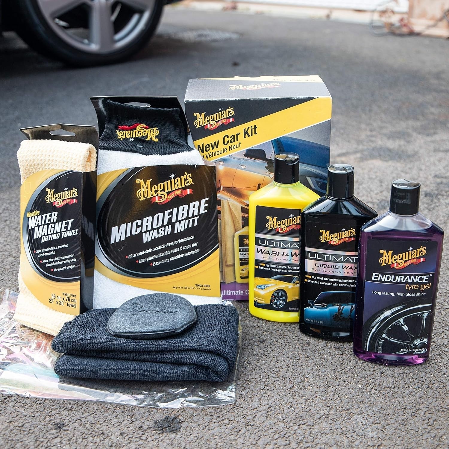 Meguiars New Car Care Kit, the Ultimate Detailing KIT for Professionals