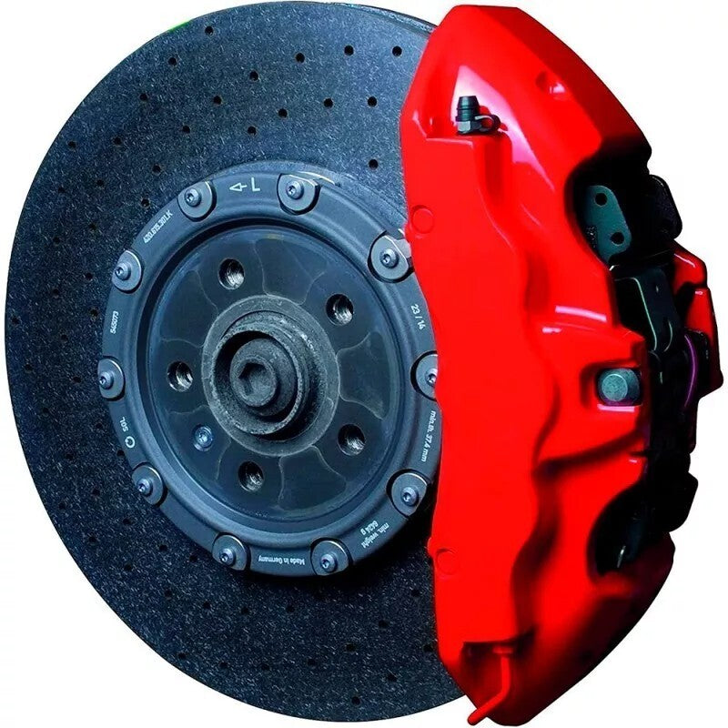 Professional Brake Caliper restore, Paint & Lacquer Kit, Foliatec Racing Red,