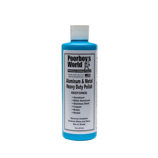 Poorboys Aluminium & Metal Heavy Duty Polish For Stainless Steel PB-AM16