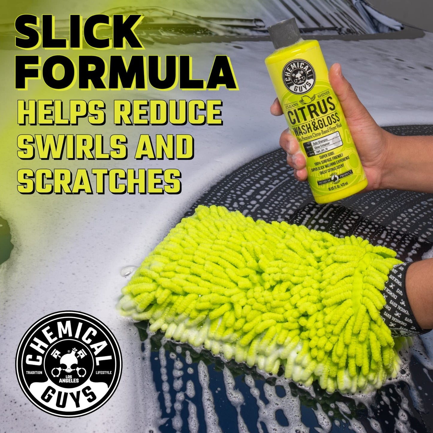 Chemical Guys Citrus Wash and Gloss Concentrated Car Wash 16oz