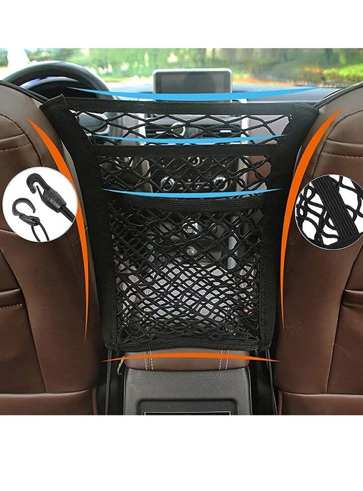 Car Trunk Storage Cargo Luggage Elastic Mesh Net Seat Barrier For Dogs SS5530
