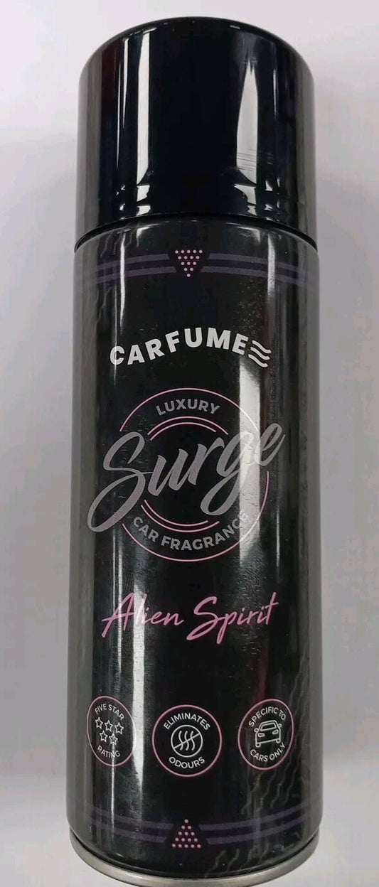 CARFUME ALIEN SPIRIT  LUXURY CAR PRESSURE AIR FRESHENER BOOST CAN 400ml