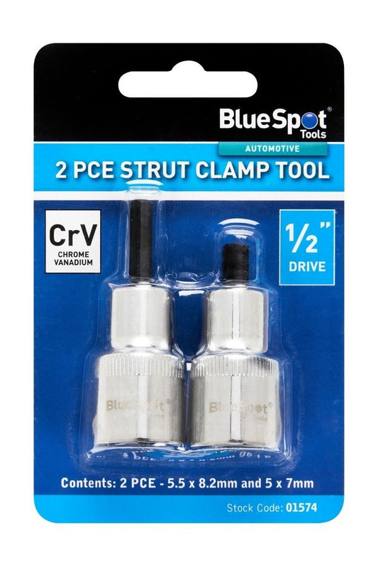 BlueSpot 2Pcs Strut Clamp Tool Set 1/2" Drive 01574
