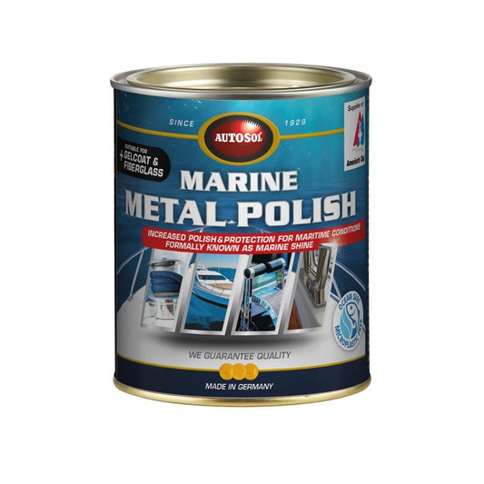 Marine Shine- Marine Metal Polish - Autosol For Gelcoats & Fibreglass 750ML