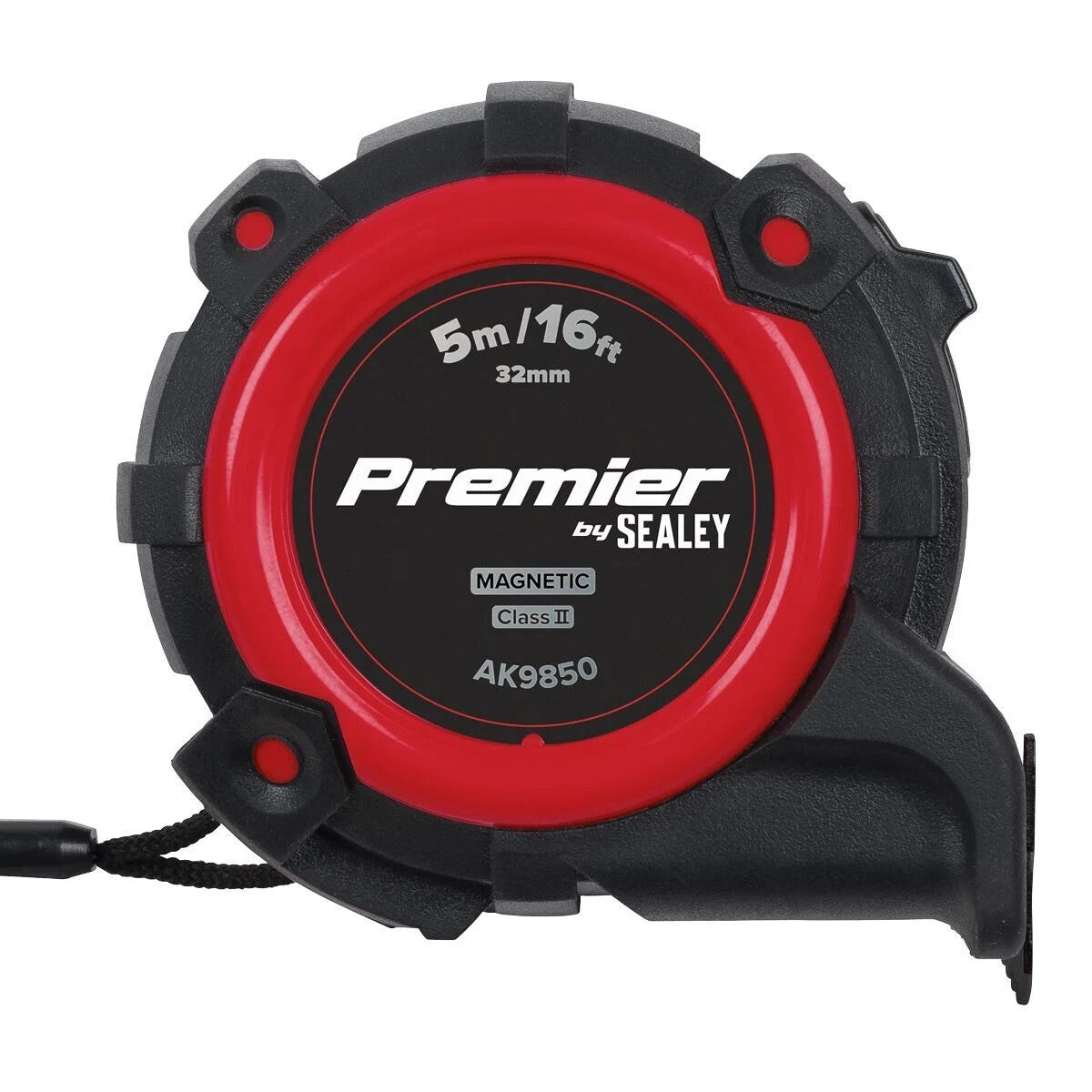 Sealey AK9850 Premier Metric/Imperial Tape Measure Extra-Wide Blade 5m(16ft) x 3