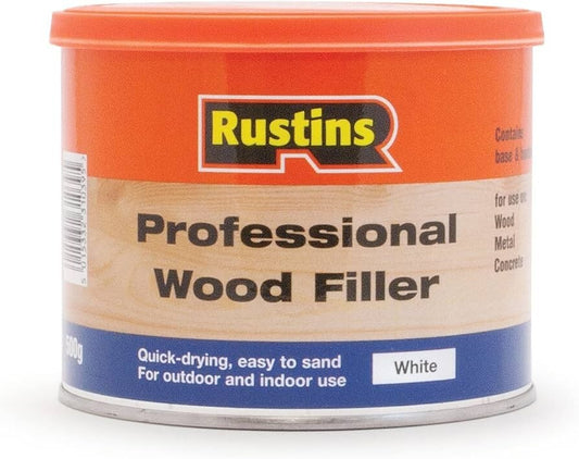 Rustins Professional Wood Filler - 200g | 2 Part Wood Filler