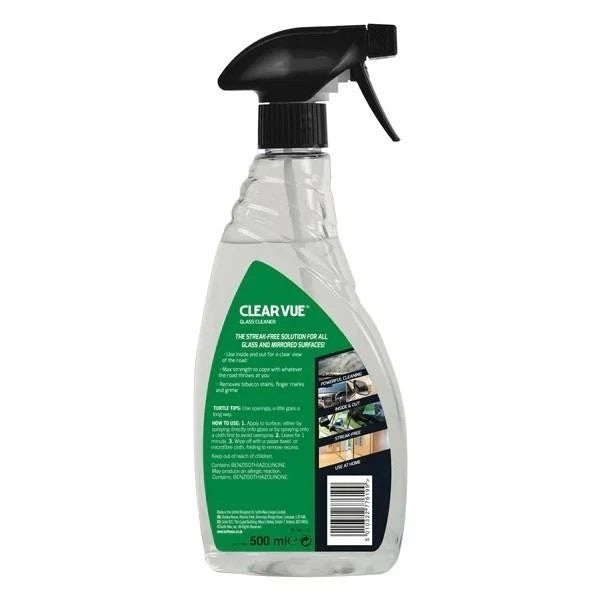 Turtle Wax 51781 Clearvue Glass Cleaner 500ml Trigger Spray