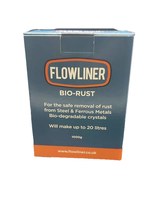 Flowliner Bio Rust - Fuel Tank Rust Remover - 1KG Makes Up To 20 Litres